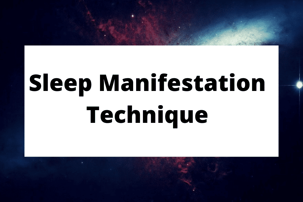 Sleep-Manifestation-Technique