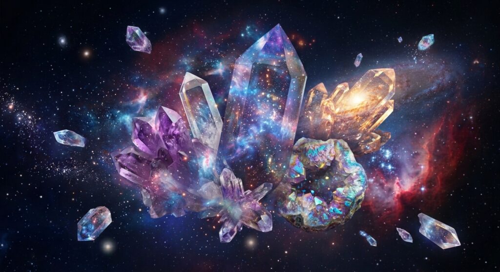 Crystals for manifesting