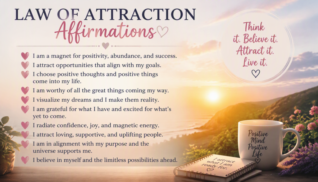 Law of Attraction Affirmations