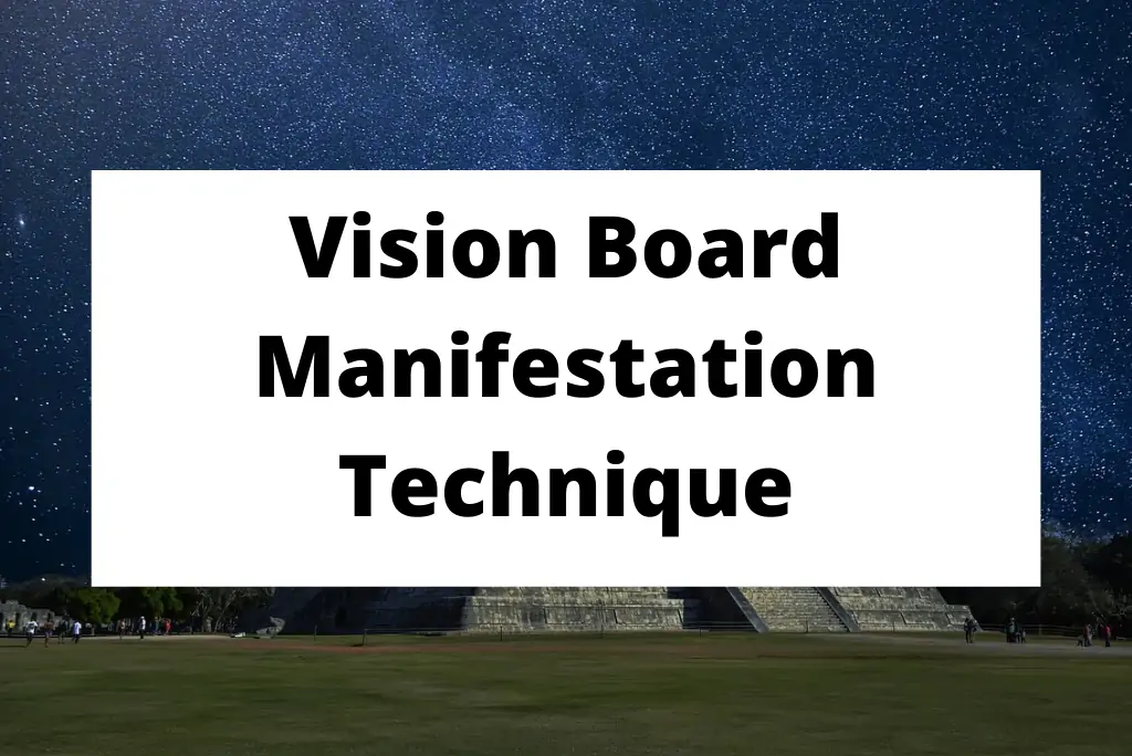 Vision-Board-Manifestation-Technik