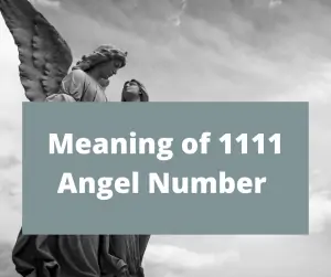 Meaning of 1111 angel number 